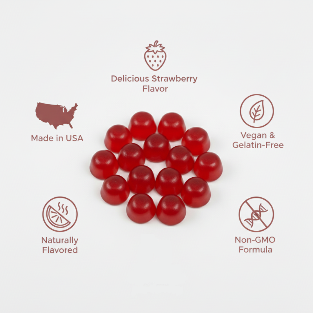 OvaFlow Myo-Inositol PCOS Gummies