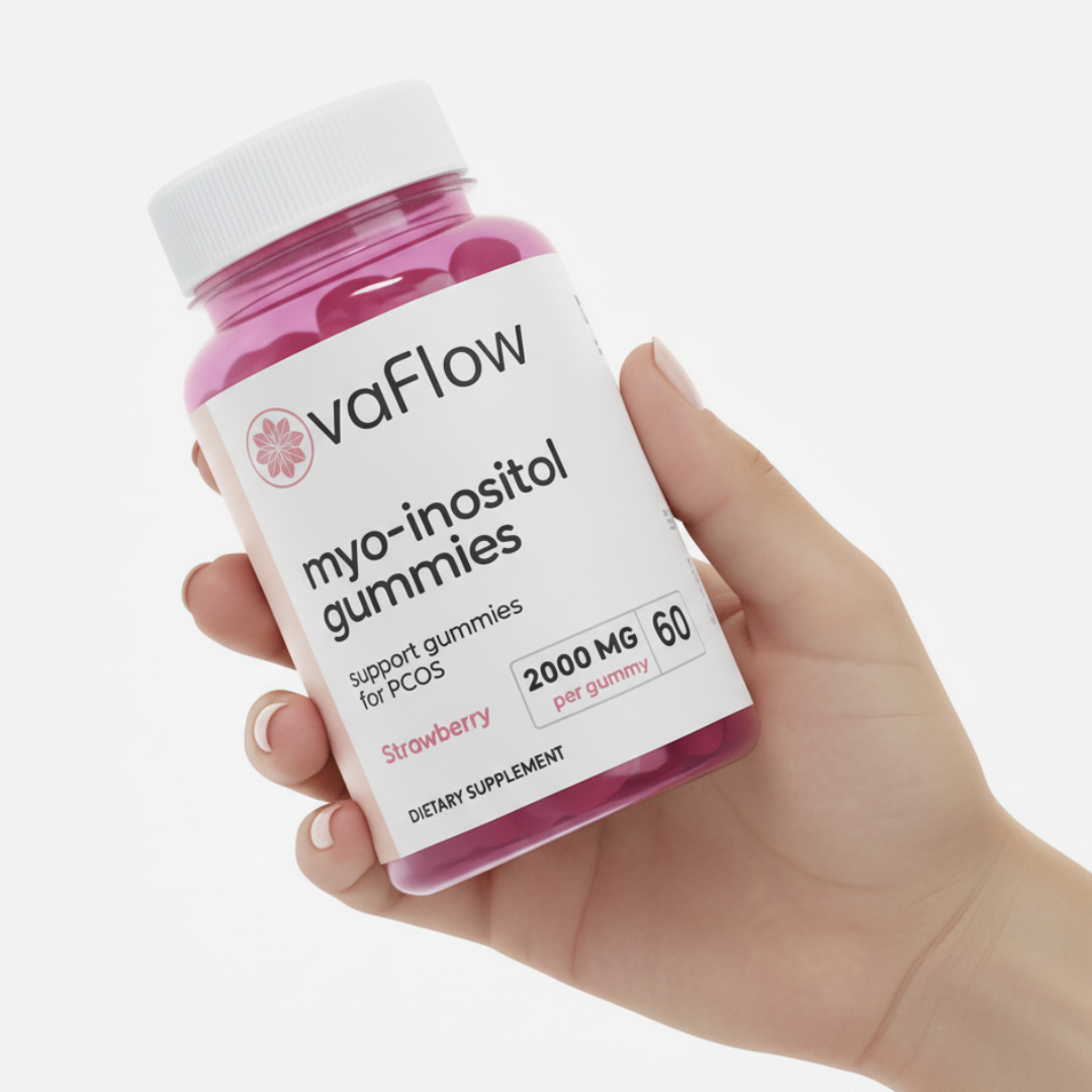 OvaFlow Myo-Inositol PCOS Gummies